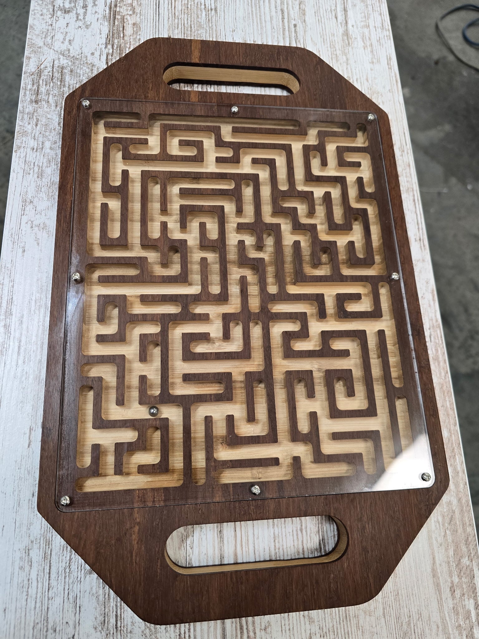 Labyrinth Wood Puzzle Maze
