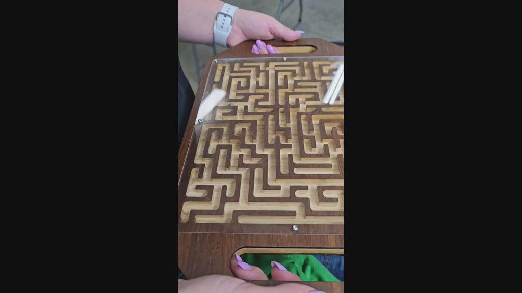 Labyrinth Wood Puzzle Maze