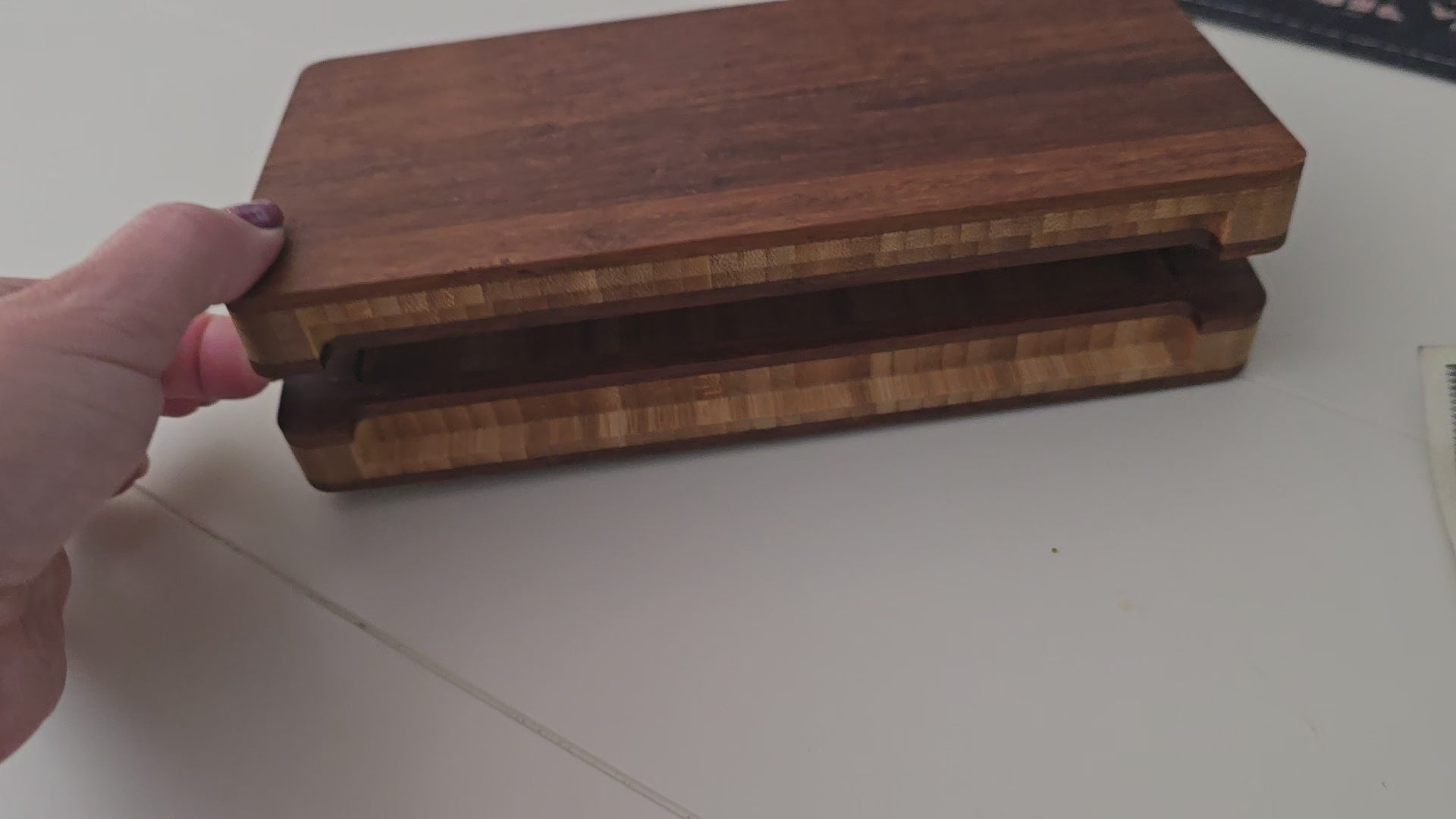 Handmade Bamboo Cash Boxes