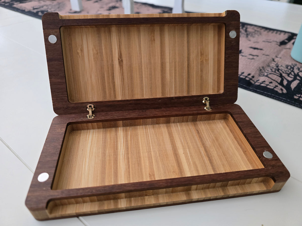 Handmade Bamboo Cash Boxes